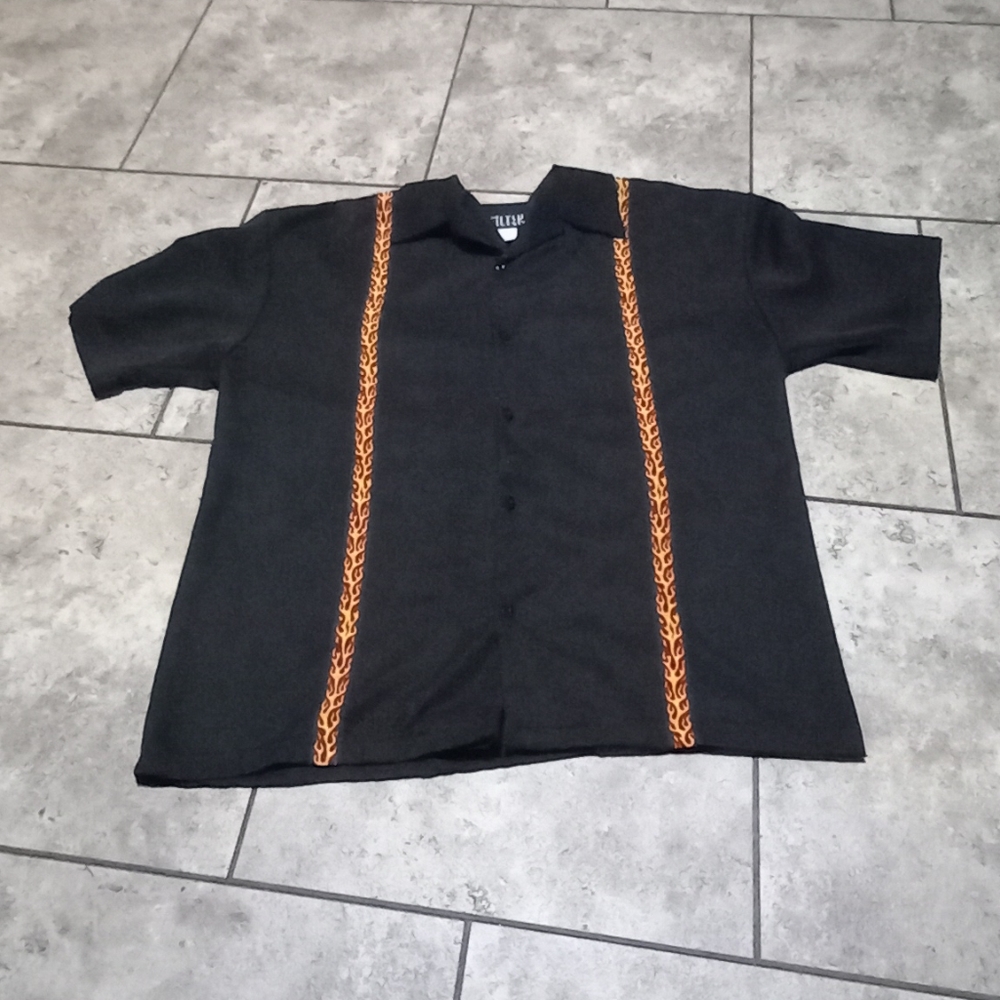 Vintage 90s Filter Rockabilly Buttondown